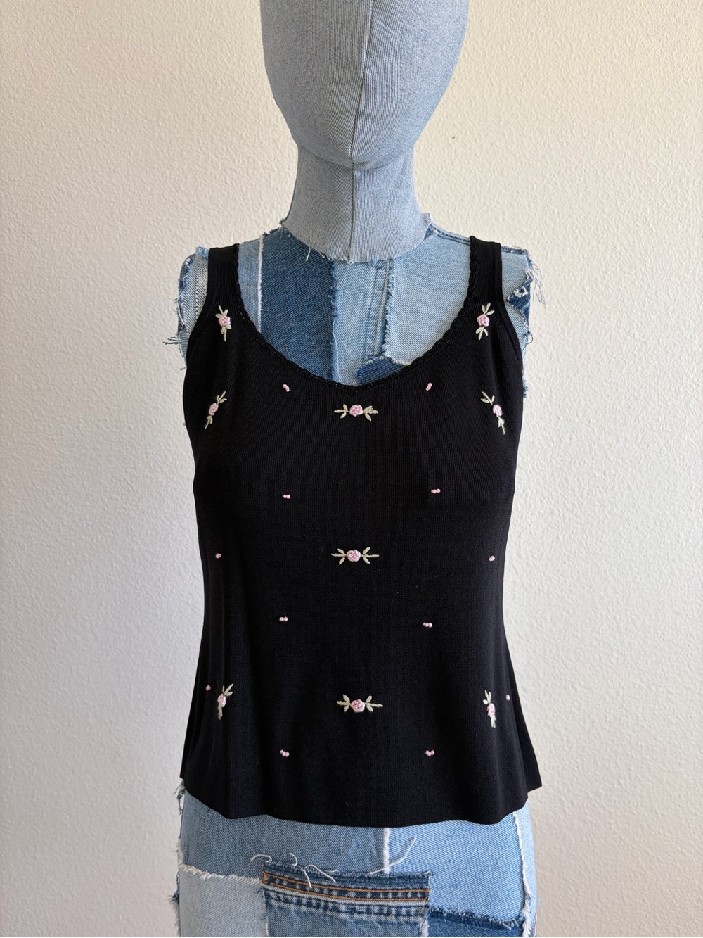 Coquette girl vintage tank